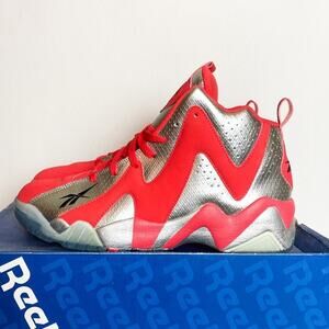 REEBOK Retro Vintage Y2K Kamikaze II Mid Red Fish Market Sz. 10.5